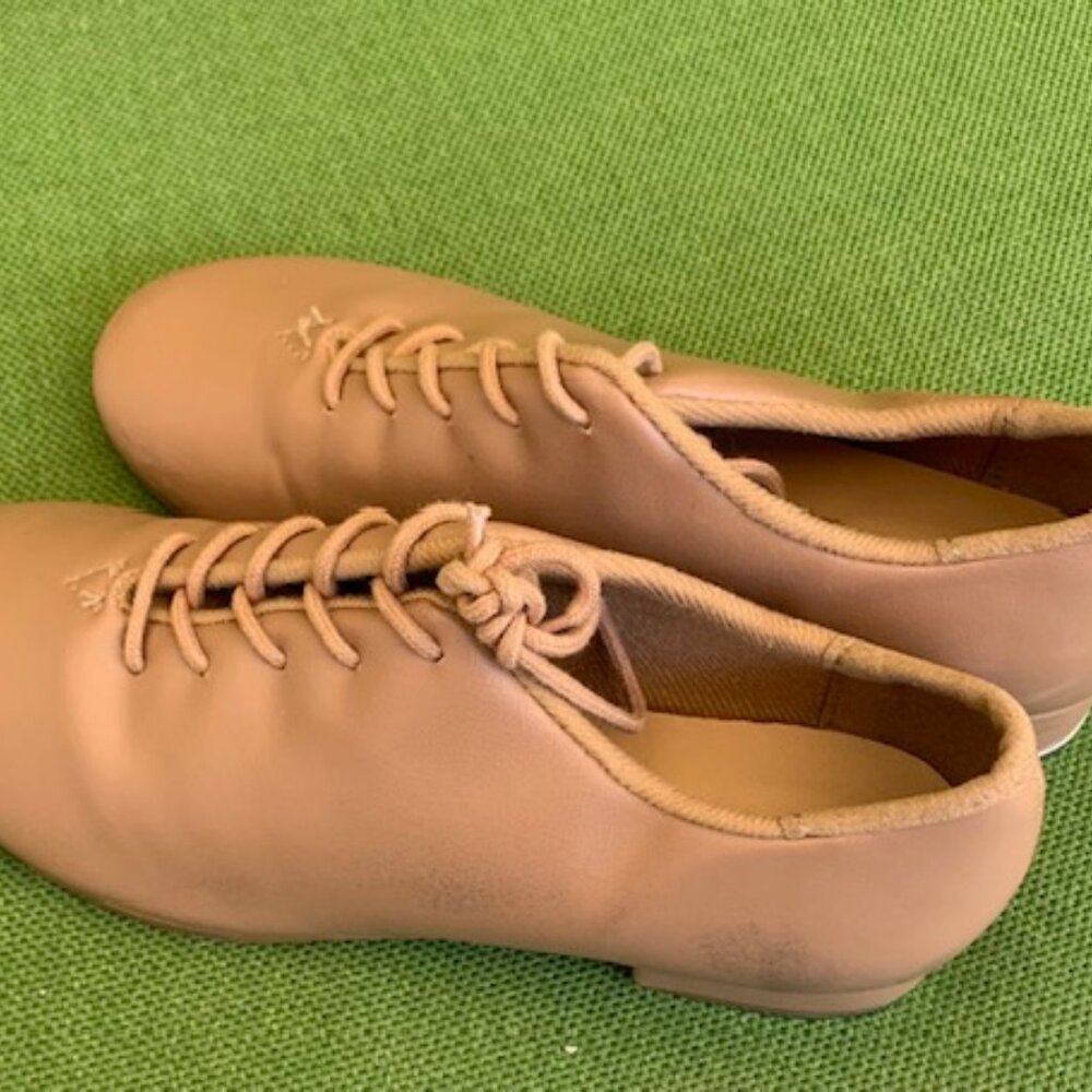Adult Vegan Oxford Lace Up Tap Shoes  (Size 4-1/2)